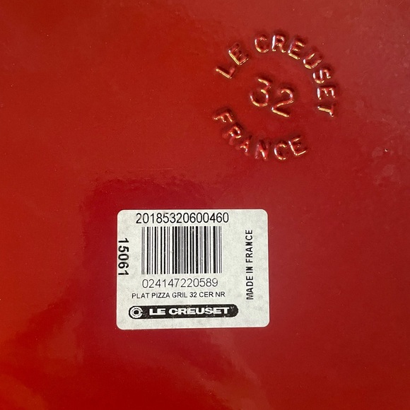 New Le Creuset Cast Iron Ribbed Bistro Pan Grill Griddle - Picture 12 of 12